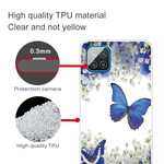 Coque Samsung Galaxy A12 Papillons Design Coque Samsung Galaxy A12 Papillons Design
