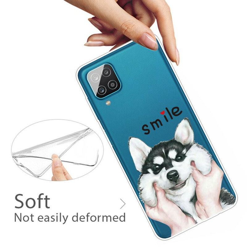 Coque Samsung Galaxy A12 Smile Dog