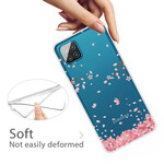 Coque Samsung Galaxy A12 Branches à Fleurs Coque Samsung Galaxy A12 Branches à Fleurs