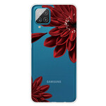 Coque Samsung Galaxy A12 Fleurs Sauvages
