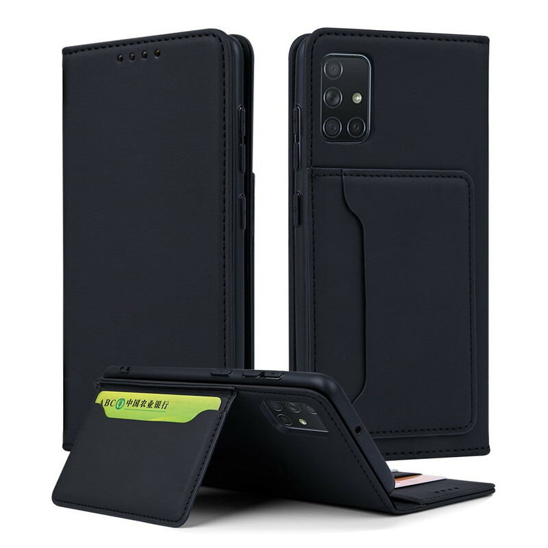 Flip Cover Samsung Galaxy A51 Porte-Carte Support