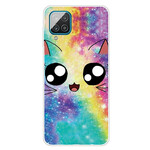 Coque Samsung Galaxy A12 Chat Cartoon Coque Samsung Galaxy A12 Chat Cartoon