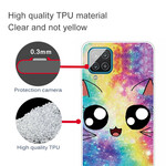 Coque Samsung Galaxy A12 Chat Cartoon Coque Samsung Galaxy A12 Chat Cartoon