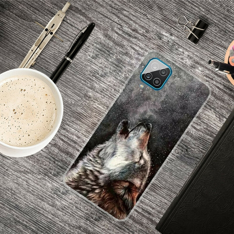 Coque Samsung Galaxy A12 Sublime Loup