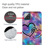 Coque Samsung Galaxy A12 Coeurs Enchaînés Coque Samsung Galaxy A12 Coeurs Enchaînés