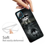 Coque Samsung Galaxy A12 Rêve de Chiot Coque Samsung Galaxy A12 Rêve de Chiot