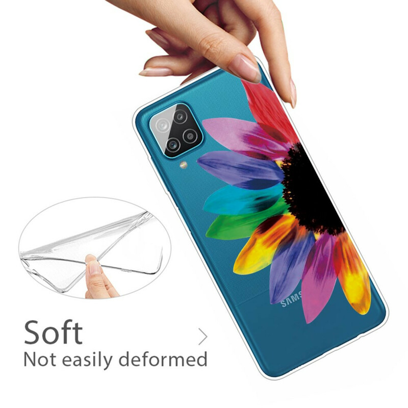Coque Samsung Galaxy A2 Fleur Colorée