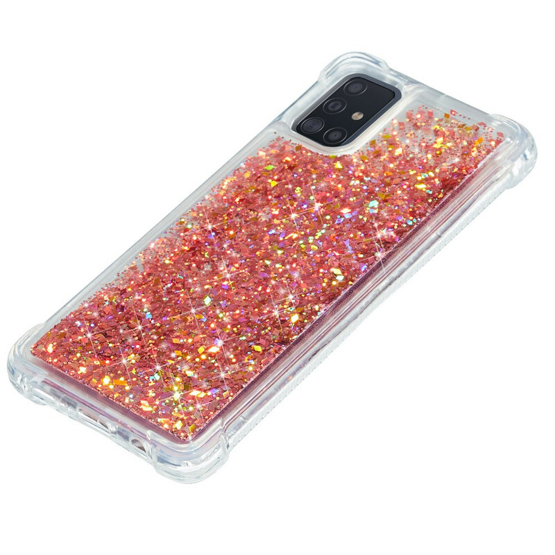 Coque Samsung Galaxy A51 Désires Paillettes