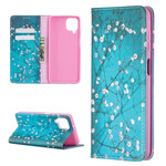 Flip Cover Samsung Galaxy A12 Branches Fleuries Flip Cover Samsung Galaxy A12 Branches Fleuries