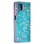 Flip Cover Samsung Galaxy A12 Branches Fleuries Flip Cover Samsung Galaxy A12 Branches Fleuries