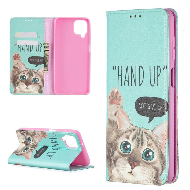 Flip Cover Samsung Galaxy A12 Hand Up Flip Cover Samsung Galaxy A12 Hand Up