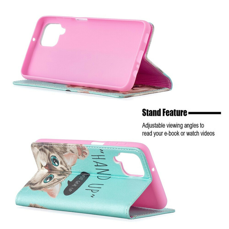Flip Cover Samsung Galaxy A12 Hand Up Flip Cover Samsung Galaxy A12 Hand Up
