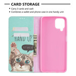 Flip Cover Samsung Galaxy A12 Hand Up Flip Cover Samsung Galaxy A12 Hand Up
