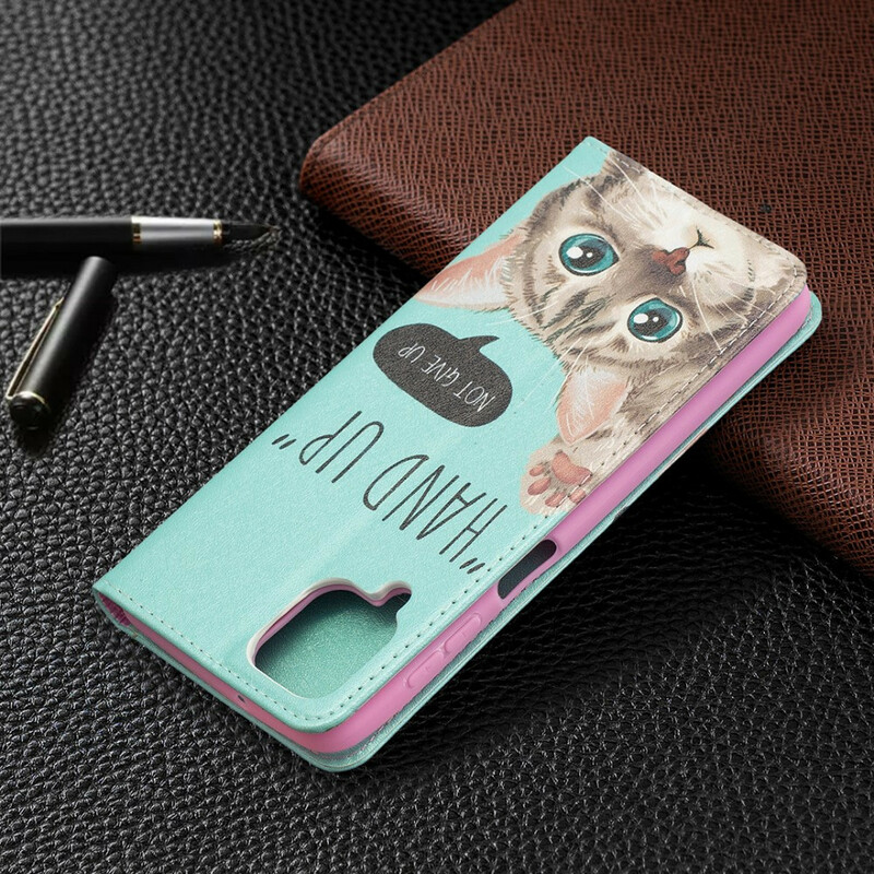 Flip Cover Samsung Galaxy A12 Hand Up Flip Cover Samsung Galaxy A12 Hand Up
