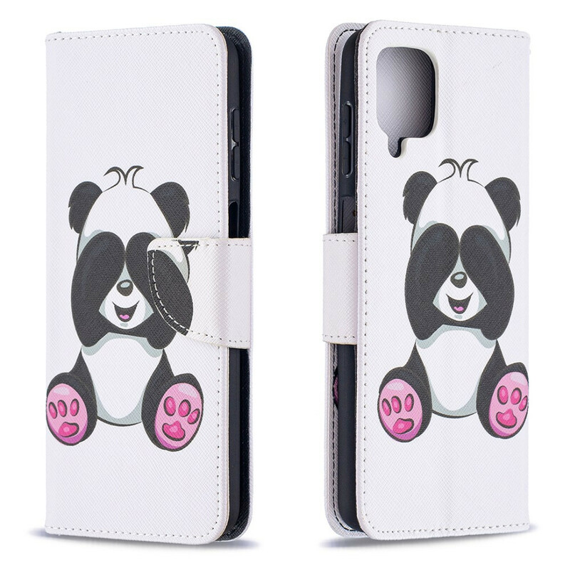 Housse Samsung Galaxy A12 Panda Fun