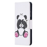 Housse Samsung Galaxy A12 Panda Fun Housse Samsung Galaxy A12 Panda Fun