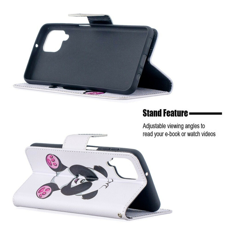 Housse Samsung Galaxy A12 Panda Fun Housse Samsung Galaxy A12 Panda Fun