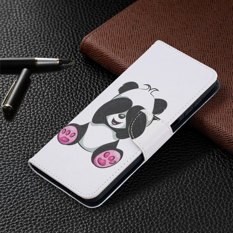 Housse Samsung Galaxy A12 Panda Fun