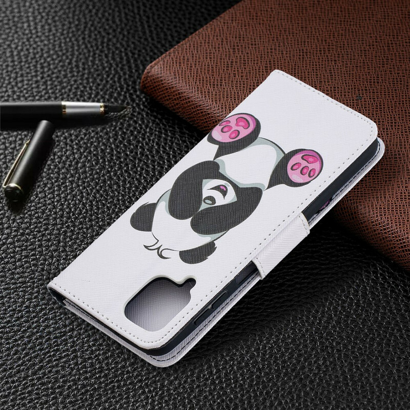 Housse Samsung Galaxy A12 Panda Fun