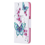 Housse Samsung Galaxy A12 Papillons Rois Housse Samsung Galaxy A12 Papillons Rois