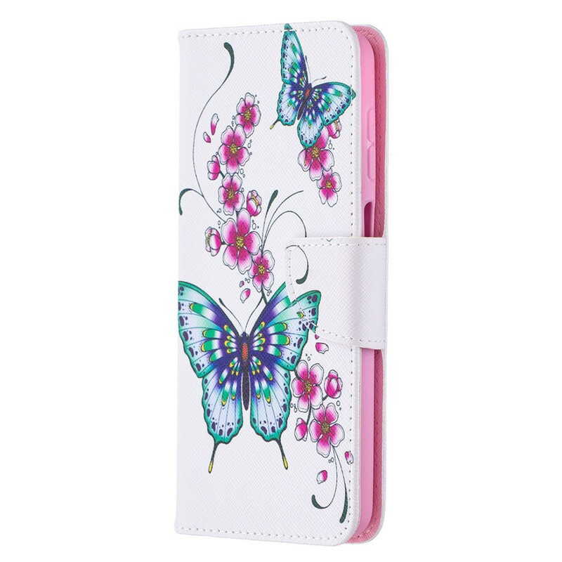 Housse Samsung Galaxy A12 Papillons Rois Housse Samsung Galaxy A12 Papillons Rois
