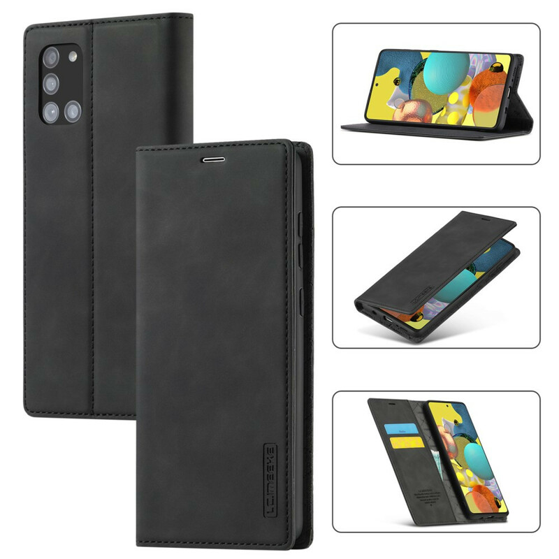 Flip Cover Samsung Galaxy A51 LC.IMEEKE Effet Cuir Flip Cover Samsung Galaxy A51 LC.IMEEKE Effet Cuir