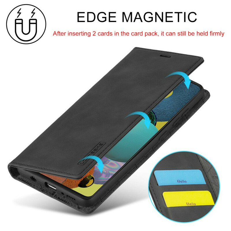 Flip Cover Samsung Galaxy A51 LC.IMEEKE Effet Cuir Flip Cover Samsung Galaxy A51 LC.IMEEKE Effet Cuir