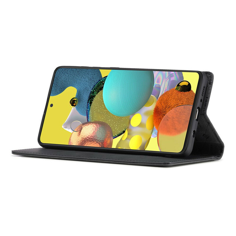 Flip Cover Samsung Galaxy A51 LC.IMEEKE Effet Cuir Flip Cover Samsung Galaxy A51 LC.IMEEKE Effet Cuir