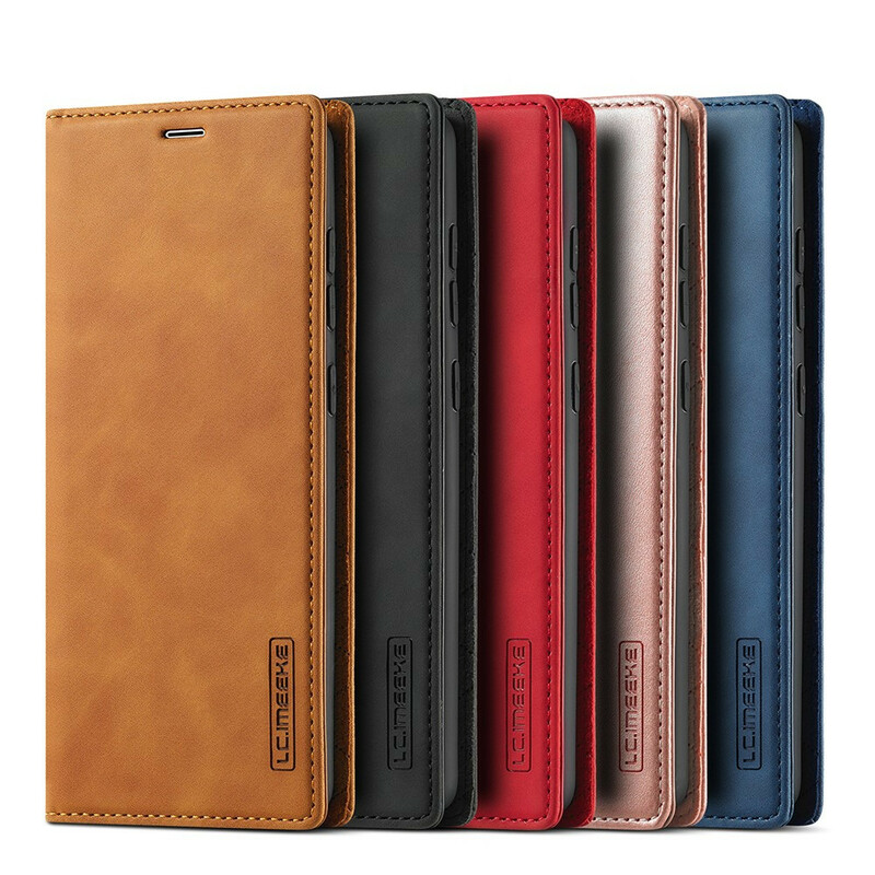 Flip Cover Samsung Galaxy A51 LC.IMEEKE Effet Cuir Flip Cover Samsung Galaxy A51 LC.IMEEKE Effet Cuir