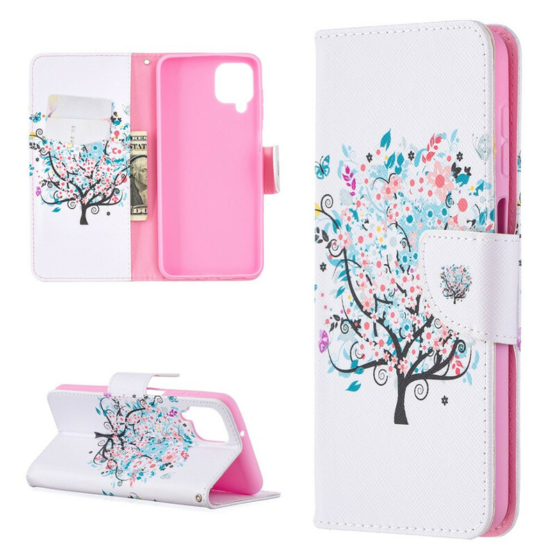 Housse Samsung Galaxy A12 Flowered Tree Housse Samsung Galaxy A12 Flowered Tree