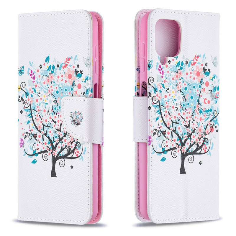 Housse Samsung Galaxy A12 Flowered Tree Housse Samsung Galaxy A12 Flowered Tree