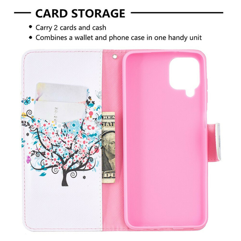 Housse Samsung Galaxy A12 Flowered Tree Housse Samsung Galaxy A12 Flowered Tree