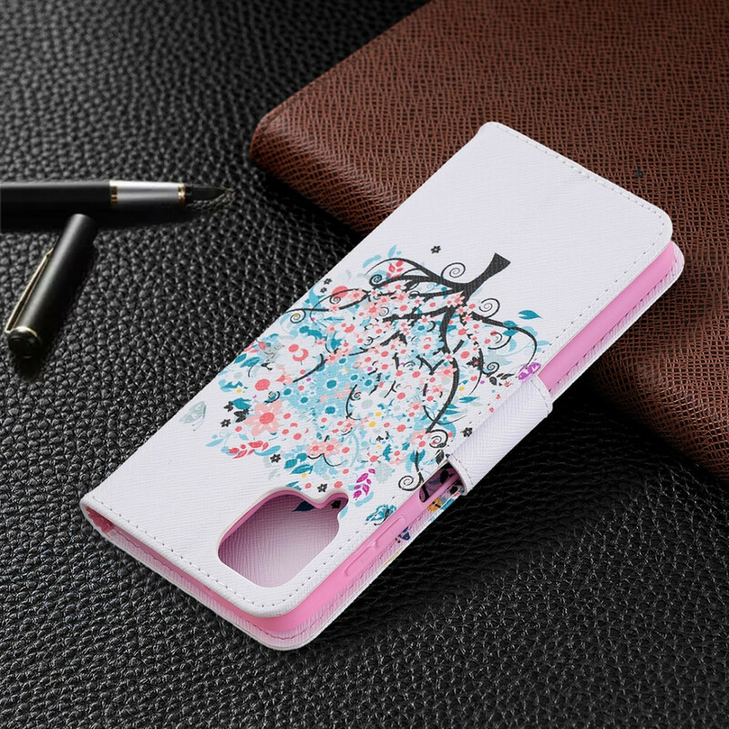 Housse Samsung Galaxy A12 Flowered Tree Housse Samsung Galaxy A12 Flowered Tree