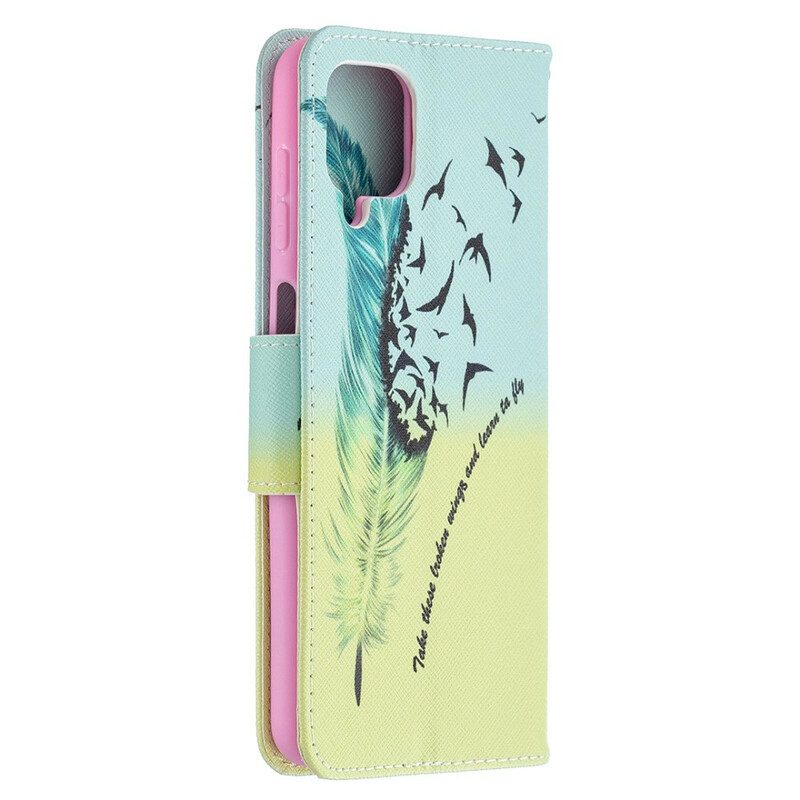 Housse Samsung Galaxy A12 Learn To Fly Housse Samsung Galaxy A12 Learn To Fly
