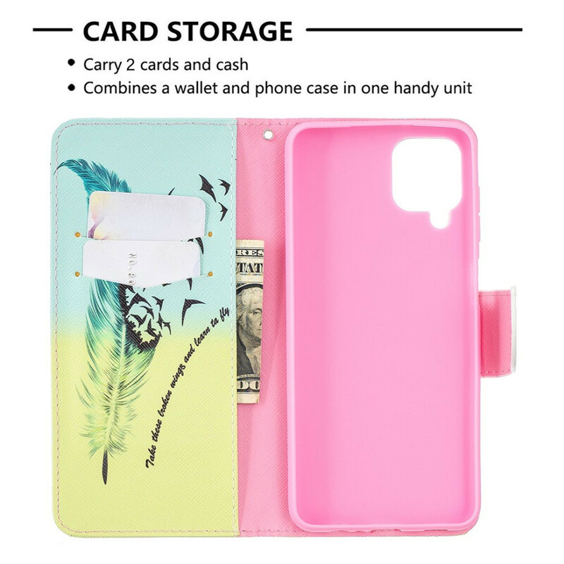 Housse Samsung Galaxy A12 Learn To Fly Housse Samsung Galaxy A12 Learn To Fly