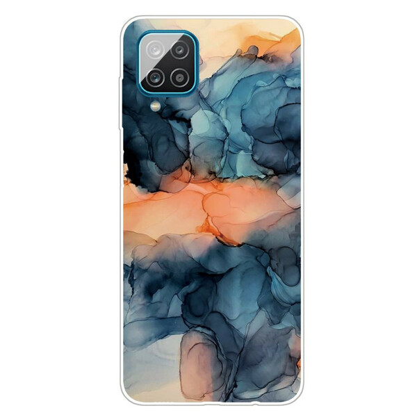 Coque Samsung Galaxy A12 Marbre Coloré