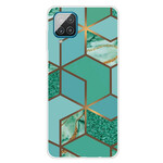 Coque Samsung Galaxy A12 Marbre Géométrique Coque Samsung Galaxy A12 Marbre Géométrique