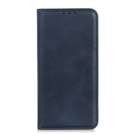Flip Cover Samsung Galaxy A12 Cuir Fendu