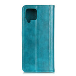 Flip Cover Samsung Galaxy A12 Cuir Fendu Coloré