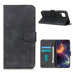 Housse Samsung Galaxy A12 Effet Cuir Vintage KHAZNEH Housse Samsung Galaxy A12 Effet Cuir Vintage KHAZNEH