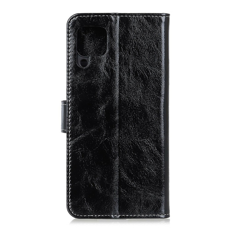 Housse Samung Galaxy A12 Brillante et Coutures Apparentes Housse Samung Galaxy A12 Brillante et Coutures Apparentes