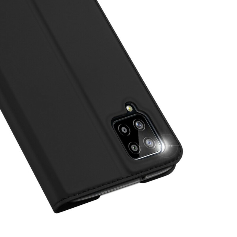 Flip Cover Samsung Galaxy A12 Skin Pro DUX DUCIS Flip Cover Samsung Galaxy A12 Skin Pro DUX DUCIS