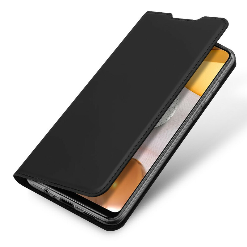 Flip Cover Samsung Galaxy A12 Skin Pro DUX DUCIS Flip Cover Samsung Galaxy A12 Skin Pro DUX DUCIS