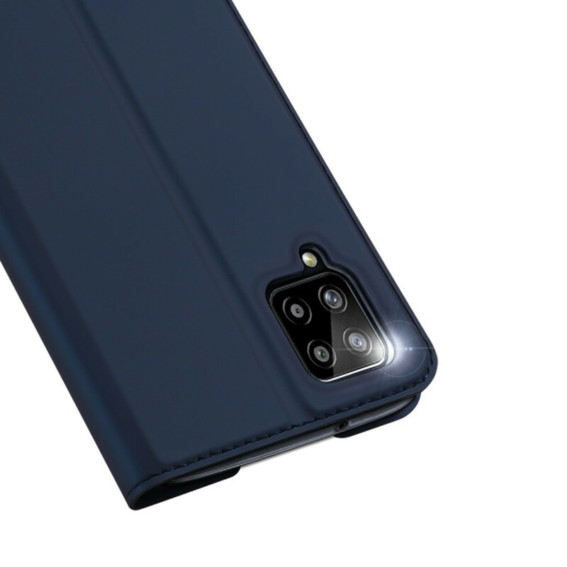 Flip Cover Samsung Galaxy A12 Skin Pro DUX DUCIS Flip Cover Samsung Galaxy A12 Skin Pro DUX DUCIS