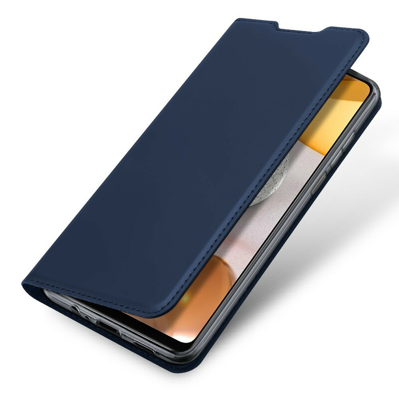 Flip Cover Samsung Galaxy A12 Skin Pro DUX DUCIS Flip Cover Samsung Galaxy A12 Skin Pro DUX DUCIS