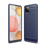 Coque Samsung Galaxy A12 Fibre Carbone Brossée Coque Samsung Galaxy A12 Fibre Carbone Brossée