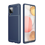 Coque Samsung Galaxy A12 Texture Fibre Carbone Flexible Coque Samsung Galaxy A12 Texture Fibre Carbone Flexible