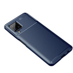 Coque Samsung Galaxy A12 Texture Fibre Carbone Flexible Coque Samsung Galaxy A12 Texture Fibre Carbone Flexible