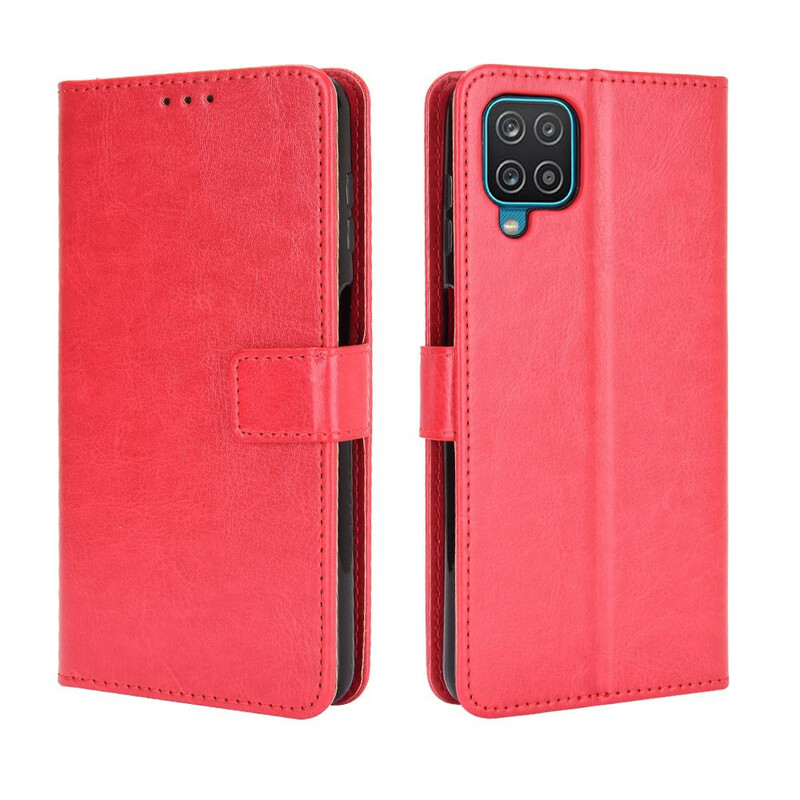 Housse Samsung Galaxy A12 Simili Cuir Flashy Housse Samsung Galaxy A12 Simili Cuir Flashy