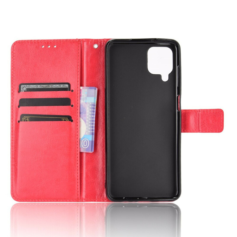 Housse Samsung Galaxy A12 Simili Cuir Flashy Housse Samsung Galaxy A12 Simili Cuir Flashy